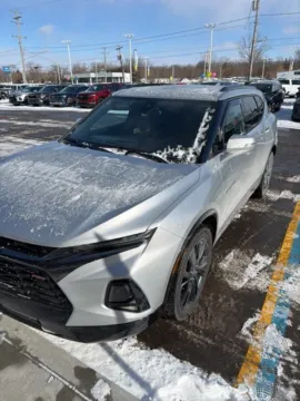 Silver 2022 Chevrolet Blazer RS for sale in Davison, MI