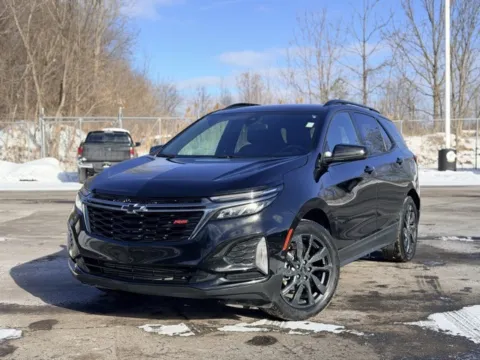 Black 2022 Chevrolet Equinox RS for sale in Davison, MI
