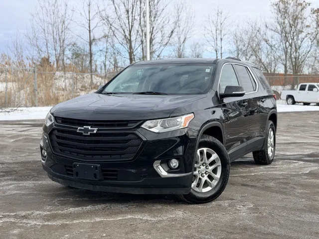Black 2018 Chevrolet Traverse LT for sale in Davison, MI