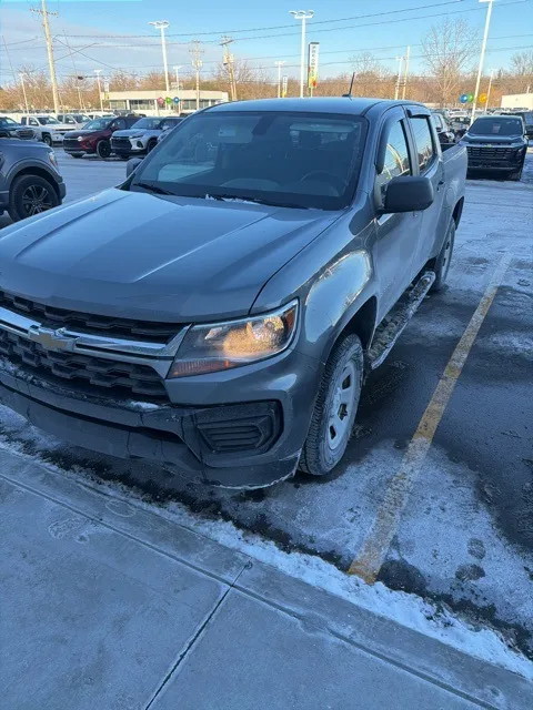 Gray 2022 Chevrolet Colorado Work Truck for sale in Davison, MI