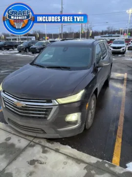 Black 2023 Chevrolet Traverse LT Leather for sale in Davison, MI