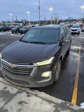 Black 2023 Chevrolet Traverse LT Leather for sale in Davison, MI