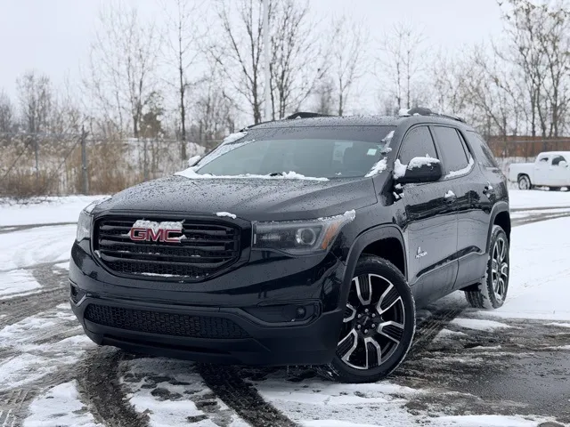 Black 2019 GMC Acadia SLT-1 for sale in Davison, MI