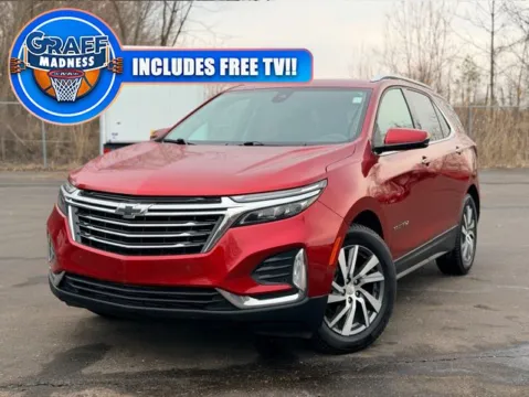 Red 2022 Chevrolet Equinox Premier for sale in Davison, MI