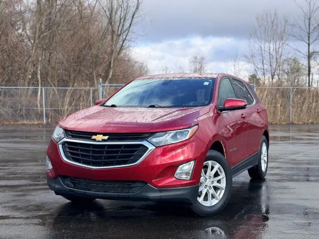 Red 2019 Chevrolet Equinox LT for sale in Davison, MI