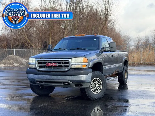 Gray 2002 GMC Sierra 2500HD SLE for sale in Davison, MI