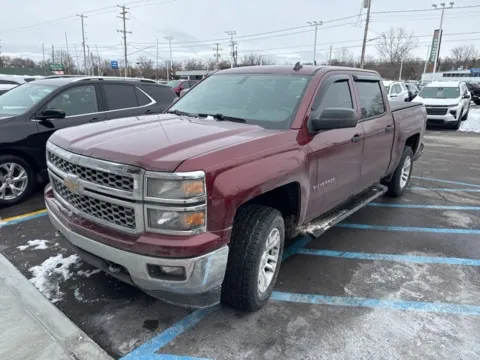 Red 2014 Chevrolet Silverado 1500 LT for sale in Davison, MI