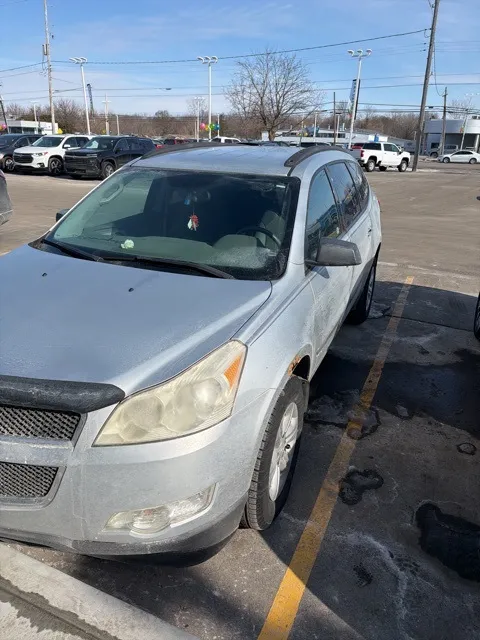 Silver 2011 Chevrolet Traverse LS for sale in Davison, MI