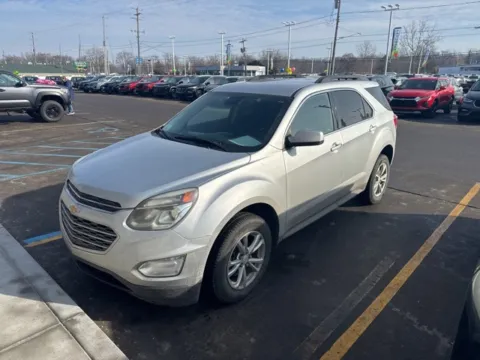 Silver 2017 Chevrolet Equinox LT for sale in Davison, MI
