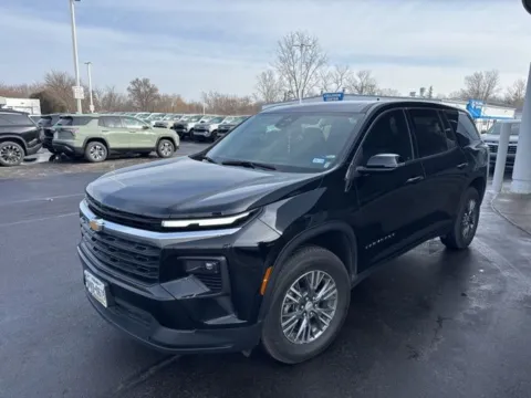 Black 2024 Chevrolet Traverse LS for sale in Davison, MI