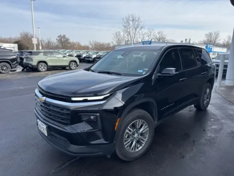 Black 2024 Chevrolet Traverse LS for sale in Davison, MI