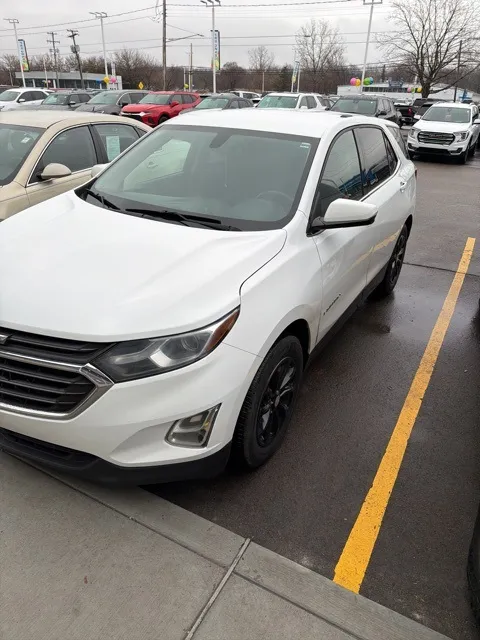 White 2018 Chevrolet Equinox LT for sale in Davison, MI