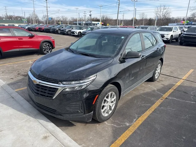 Black 2022 Chevrolet Equinox LS for sale in Davison, MI