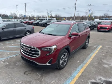Red 2021 GMC Terrain SLT for sale in Davison, MI