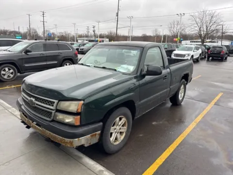 Green 2006 Chevrolet Silverado 1500 Work Truck for sale in Davison, MI