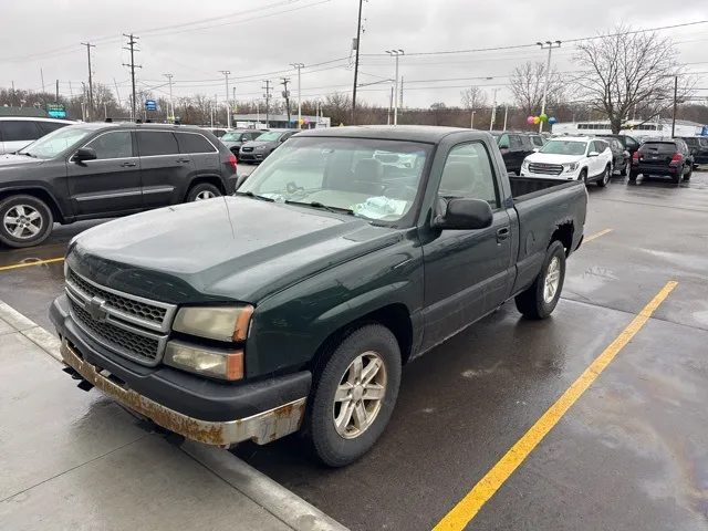 Green 2006 Chevrolet Silverado 1500 Work Truck for sale in Davison, MI