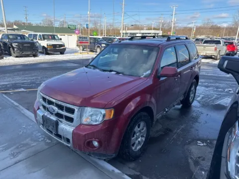 Red 2011 Ford Escape Limited for sale in Davison, MI