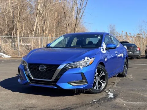 Blue 2022 Nissan Sentra SV for sale in Davison, MI
