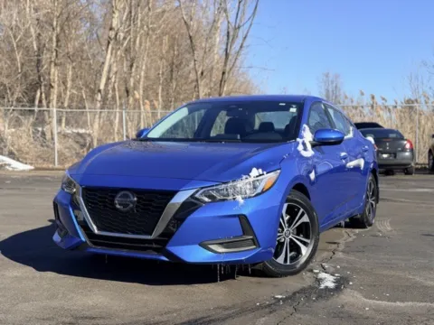 Blue 2022 Nissan Sentra SV for sale in Davison, MI