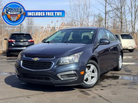 Blue 2015 Chevrolet Cruze 1LT for sale in Davison, MI