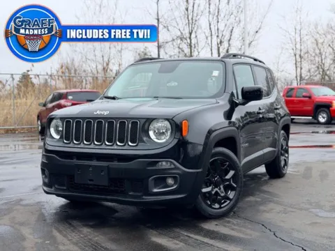 Black 2017 Jeep Renegade Latitude for sale in Davison, MI
