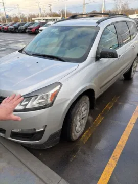 Silver 2017 Chevrolet Traverse LS for sale in Davison, MI