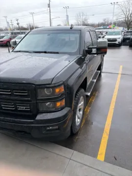 Black 2015 Chevrolet Silverado 1500 LTZ for sale in Davison, MI