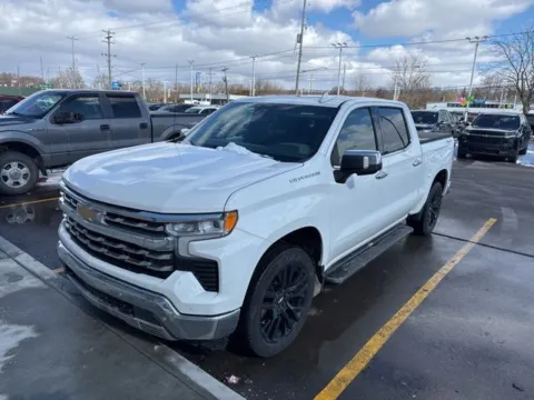 White 2023 Chevrolet Silverado 1500 LTZ for sale in Davison, MI