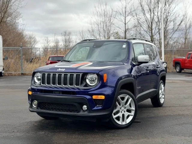 Blue 2021 Jeep Renegade Latitude for sale in Davison, MI