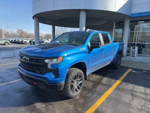 Blue 2023 Chevrolet Silverado 1500 LT Trail Boss for sale in Davison, MI