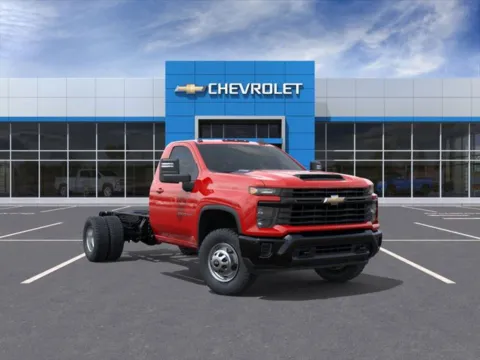 Red 2026 Chevrolet Silverado 3500HD Work Truck for sale in Davison, MI