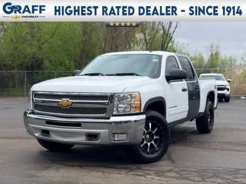 White 2013 Chevrolet Silverado 1500 LT for sale in Davison, MI