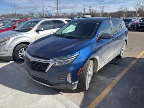 Blue 2023 Chevrolet Equinox LT for sale in Davison, MI