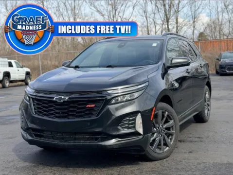 Black 2022 Chevrolet Equinox RS for sale in Davison, MI