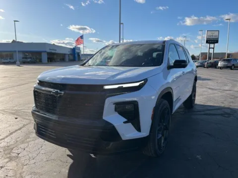 White 2026 Chevrolet Traverse RS for sale in Davison, MI