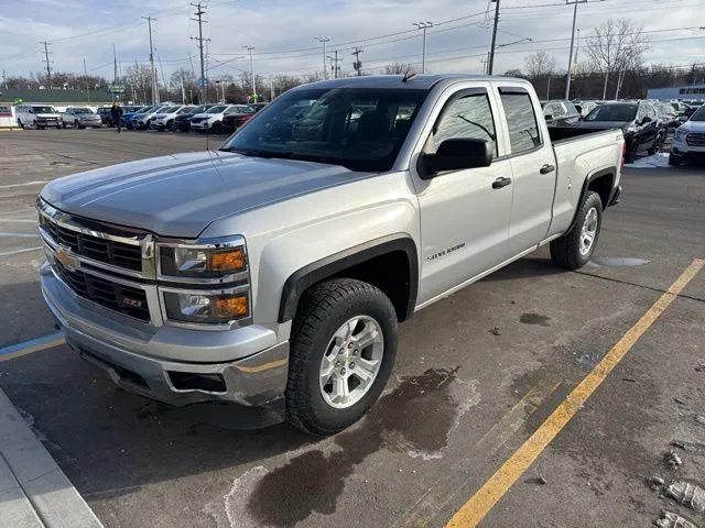 Silver 2014 Chevrolet Silverado 1500 LT for sale in Davison, MI