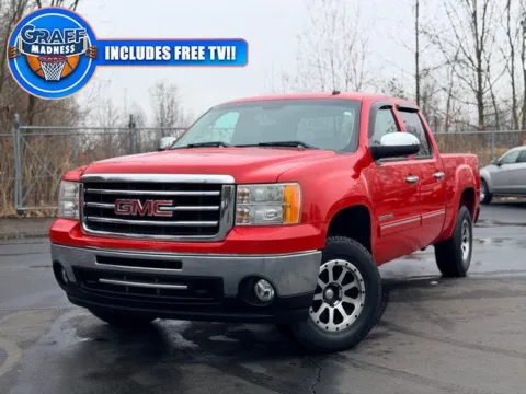 Red 2013 GMC Sierra 1500 SLE for sale in Davison, MI