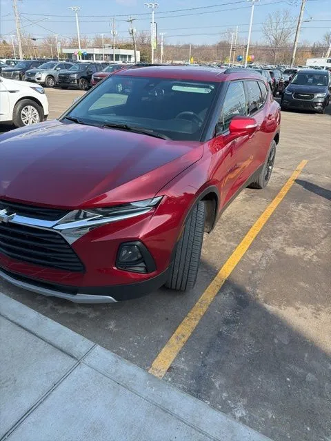 Red 2022 Chevrolet Blazer LT for sale in Davison, MI