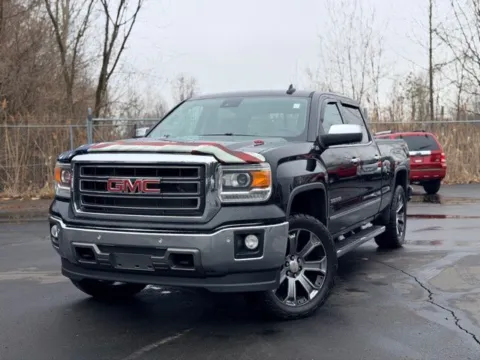 Black 2015 GMC Sierra 1500 SLT for sale in Davison, MI