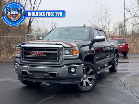 Black 2015 GMC Sierra 1500 SLT for sale in Davison, MI