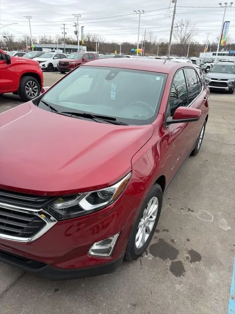 Red 2020 Chevrolet Equinox LT for sale in Davison, MI