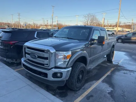 Gray 2016 Ford F-250SD Lariat for sale in Davison, MI