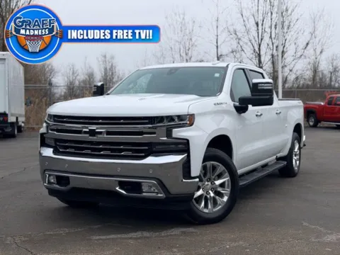 White 2020 Chevrolet Silverado 1500 LTZ for sale in Davison, MI