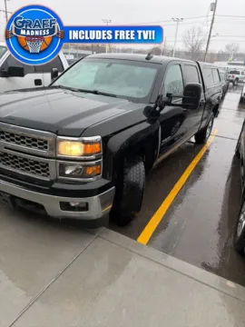 Black 2015 Chevrolet Silverado 1500 LT for sale in Davison, MI