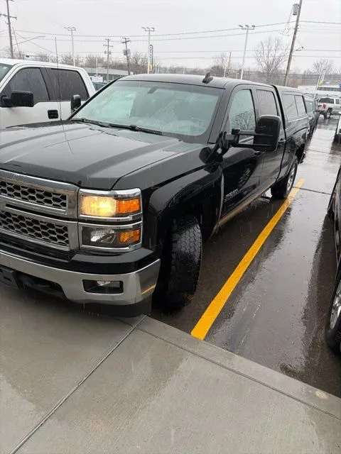 Black 2015 Chevrolet Silverado 1500 LT for sale in Davison, MI