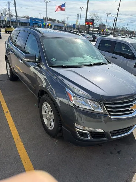 Gray 2013 Chevrolet Traverse LT for sale in Davison, MI