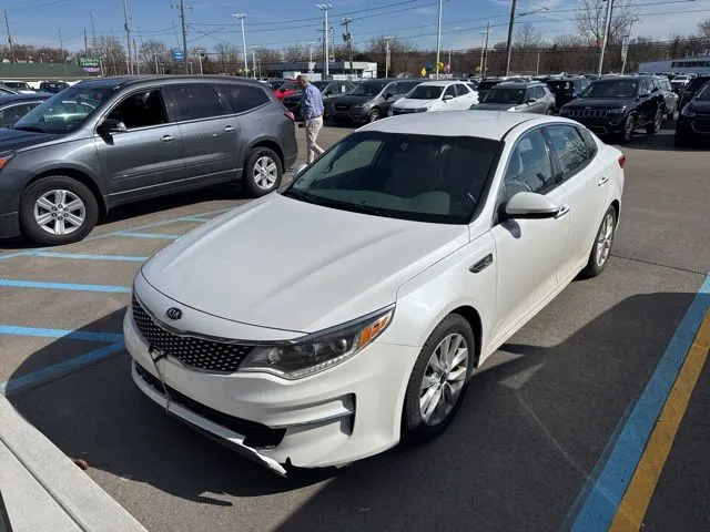 White 2018 Kia Optima EX for sale in Davison, MI