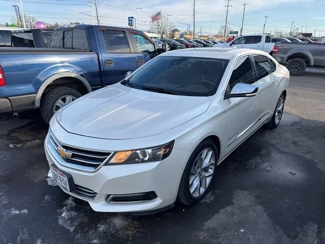 White 2014 Chevrolet Impala LTZ for sale in Davison, MI