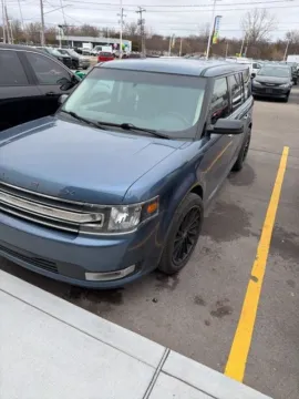 Blue 2018 Ford Flex SEL for sale in Davison, MI