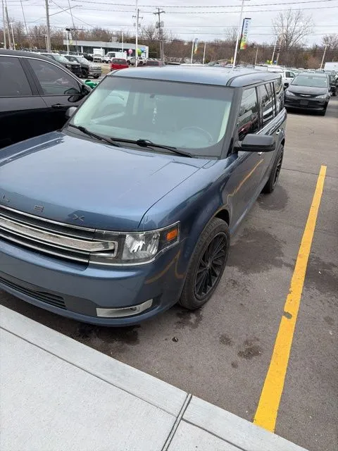 Blue 2018 Ford Flex SEL for sale in Davison, MI